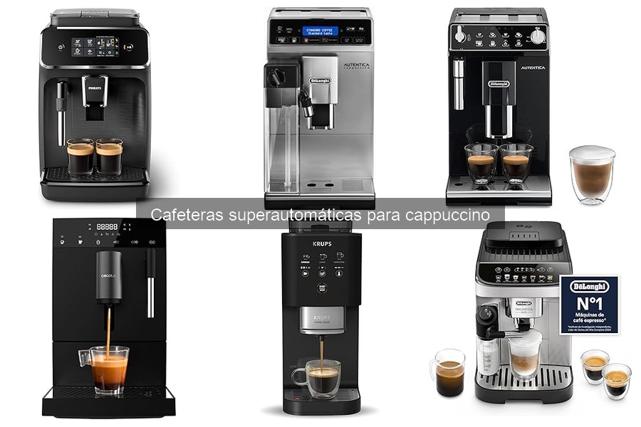 Dónde comprar cafeteras superautomáticas para cappuccino baratas
