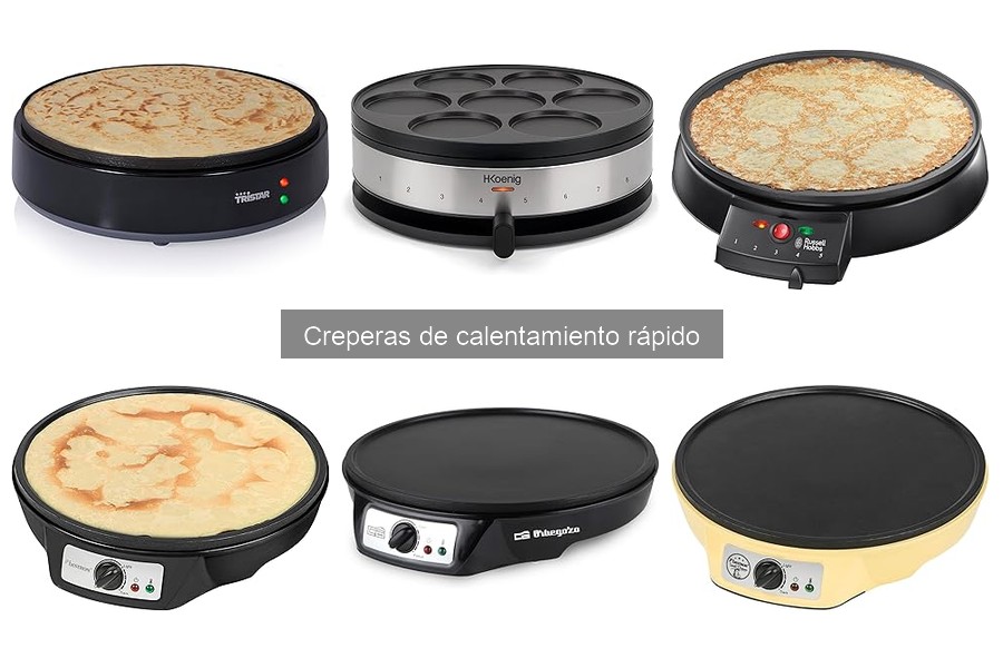 Dónde comprar creperas de calentamiento rápido: Guía completa
