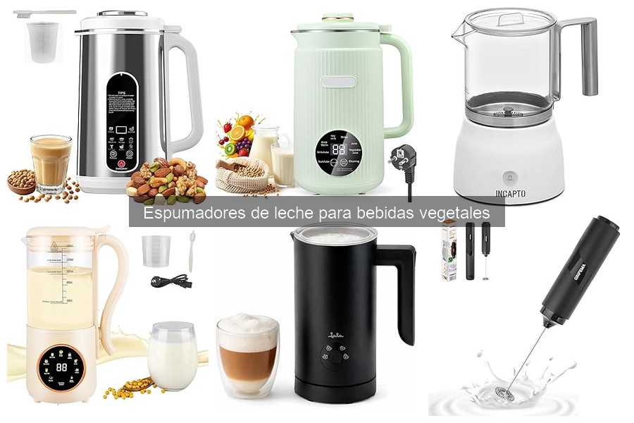 Dónde comprar espumadores de leche para bebidas vegetales baratos