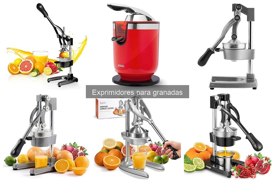 Dónde comprar exprimidores de granadas: opciones online y físicas