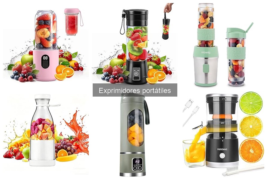 Dónde comprar exprimidores portátiles y precios recomendados
