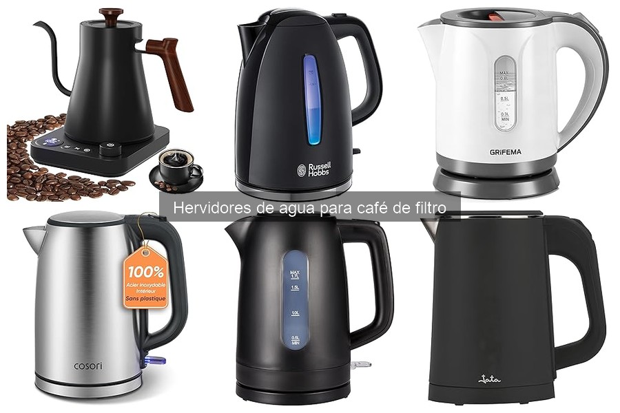 Dónde comprar hervidores de agua para café de filtro baratos
