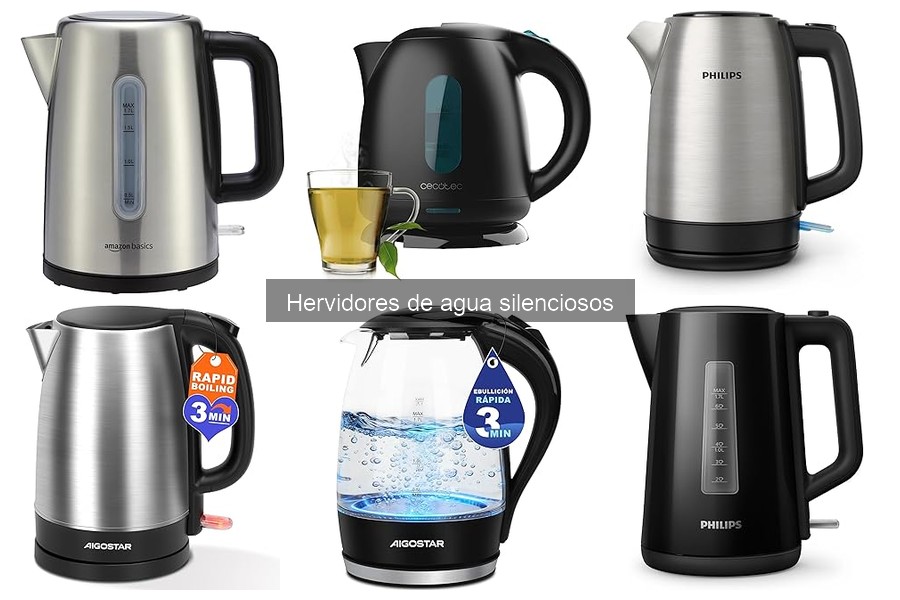 Dónde comprar hervidores de agua silenciosos: Precios y opciones