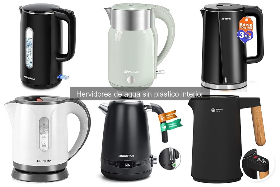 Dónde comprar hervidores de agua sin plástico al mejor precio