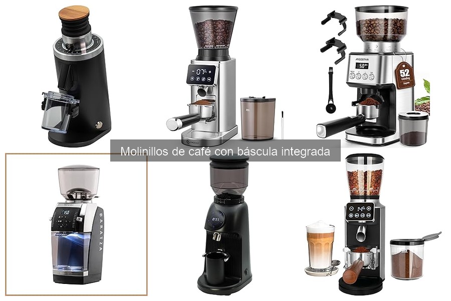 Dónde comprar molinillos de café con báscula integrada
