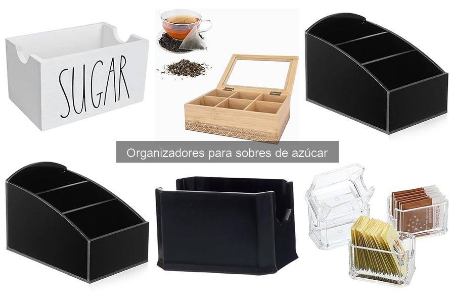 Dónde Comprar Organizadores para Sobres de Azúcar