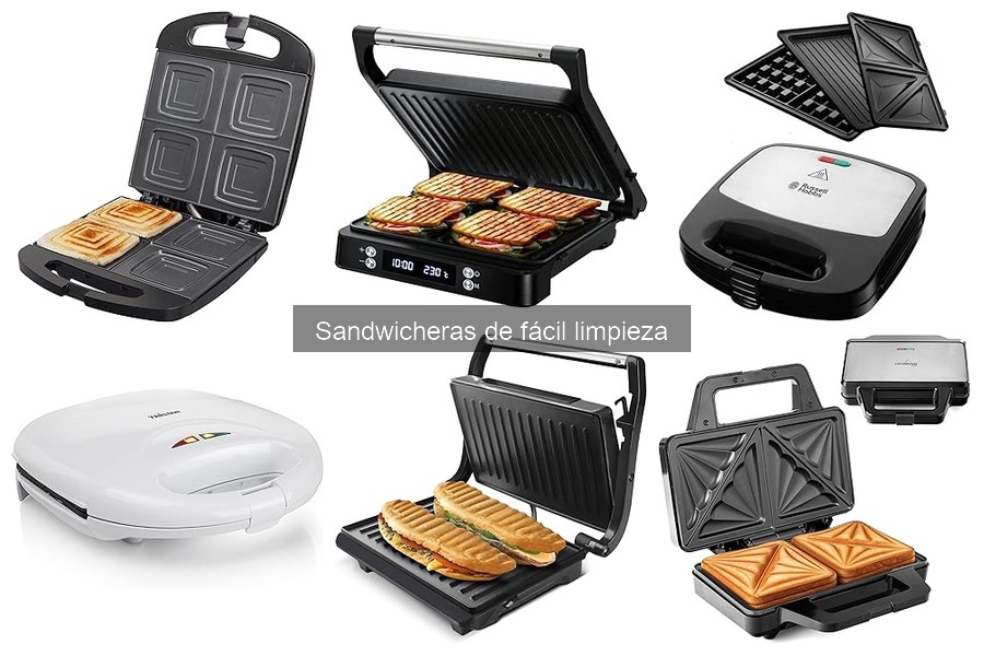 Dónde Comprar Sandwicheras de Fácil Limpieza: Mejores Ofertas