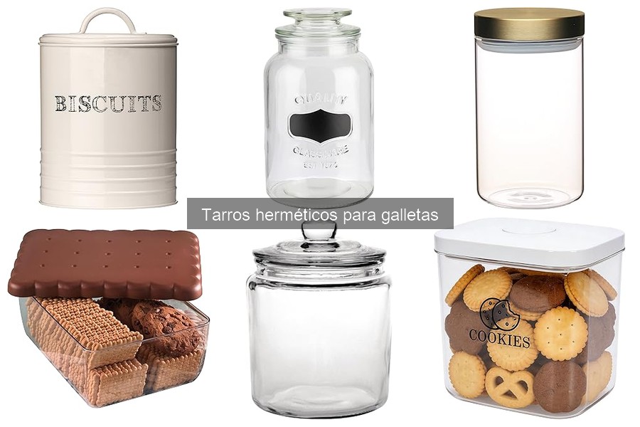 Dónde comprar tarros herméticos para galletas a buen precio