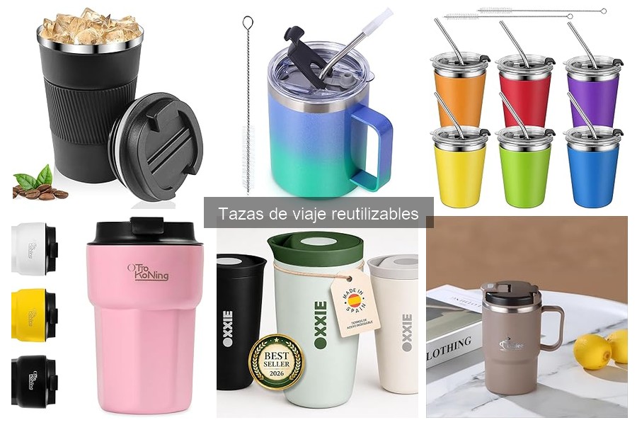Dónde comprar tazas de viaje reutilizables: precios y ofertas