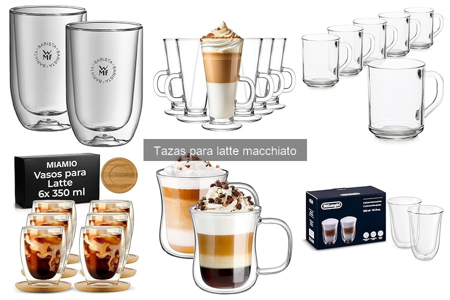 Dónde comprar tazas para latte macchiato a buen precio