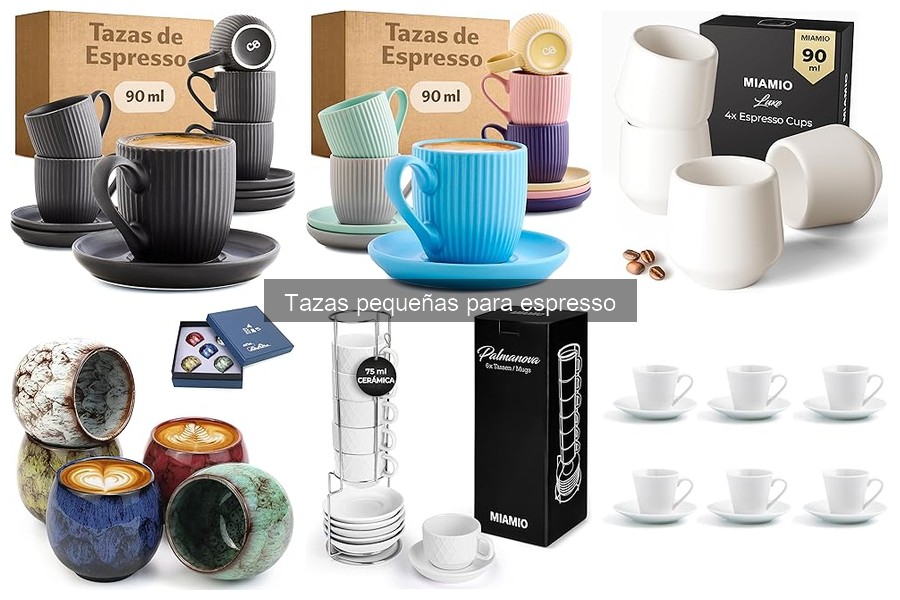 Dónde comprar tazas pequeñas para espresso en oferta