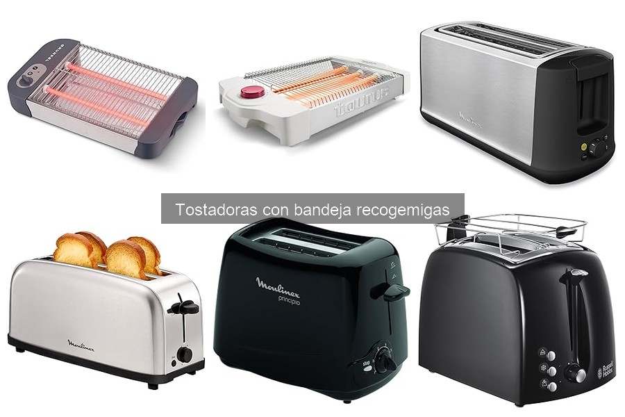 Dónde comprar tostadoras con bandeja recogemigas económicas