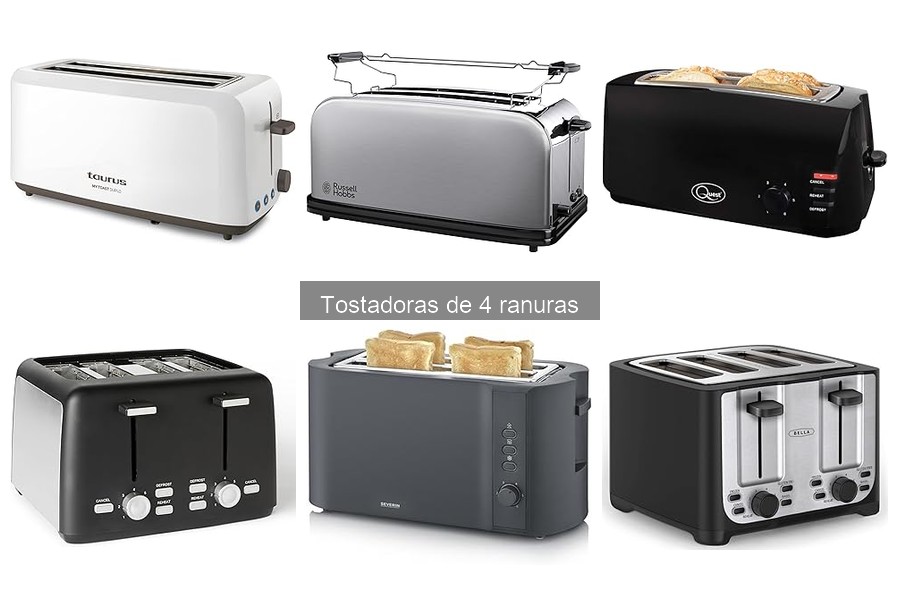 Dónde comprar tostadoras de 4 ranuras a buen precio