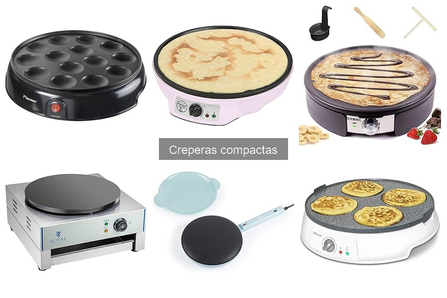 Dónde comprar una crepera compacta: precios y opciones