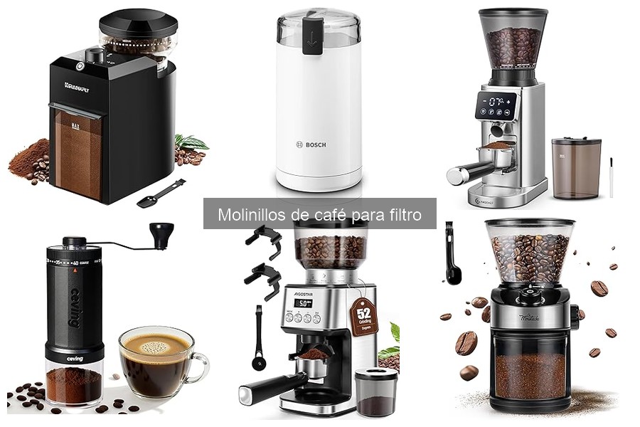 El mejor molinillo de café para filtro: comparativa 2023