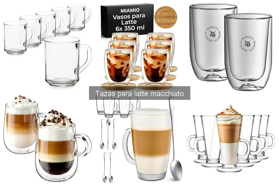 El tamaño perfecto de taza para latte macchiato