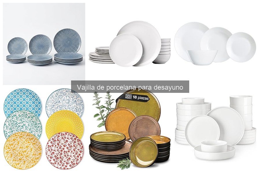 Encuentra vajilla de porcelana para desayuno a buen precio