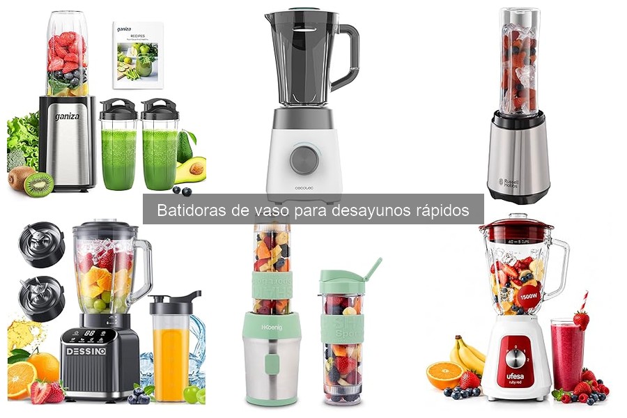 Errores comunes al elegir una batidora de vaso adecuada
