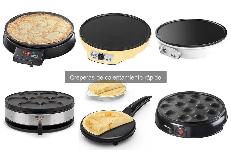Errores comunes al elegir una crepera de calentamiento rápido
