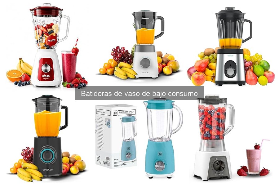 Errores comunes al usar batidoras de vaso de bajo consumo