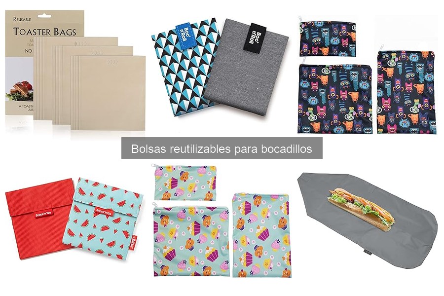 Errores comunes al usar bolsas reutilizables para bocadillos