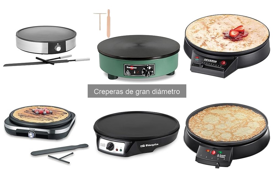 Errores comunes al usar creperas de gran diámetro