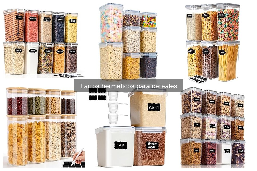 Errores comunes al usar tarros herméticos para cereales