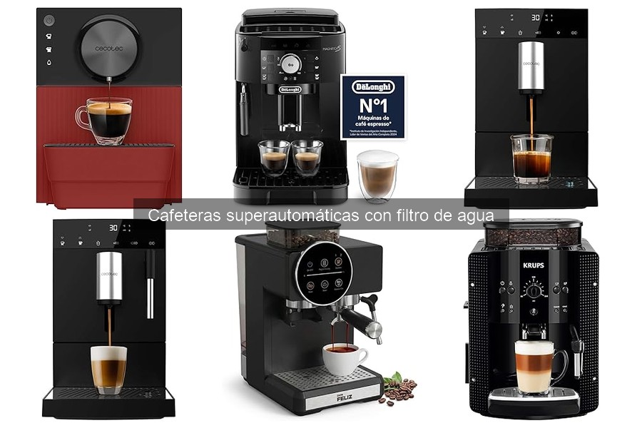 Evolución de las Cafeteras Superautomáticas con Filtro de Agua
