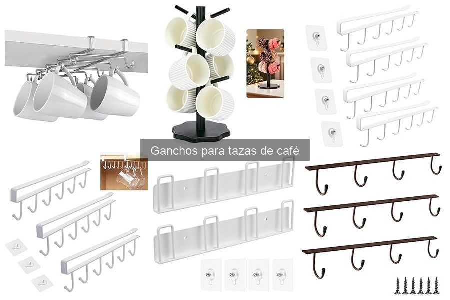 Ganchos para Tazas de Café Personalizados: ¡Descubre los Mejores!