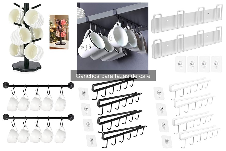 Ganchos para tazas de café: ¿Qué son y para qué sirven?