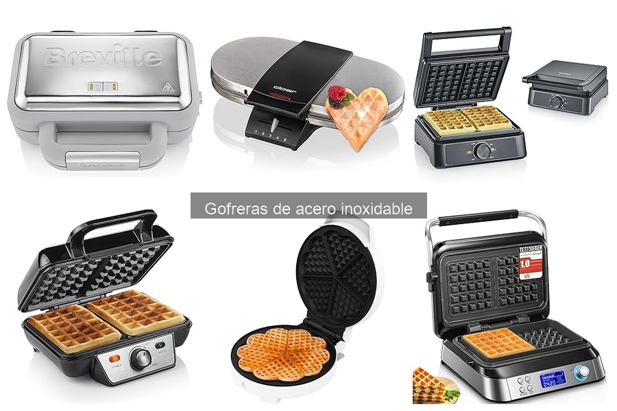 Gofreras de acero inoxidable: ¿Qué las hace especiales?