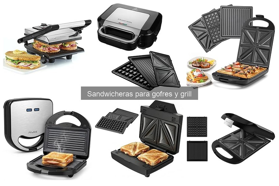 Gofres Salados en Sandwichera Grill: ¡Sorpresas en tu Cocina!