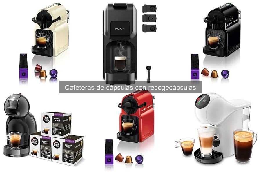 ** Guía de compra: Cafeteras de cápsulas con recogecápsulas
