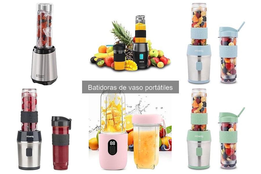 Guía de compra de batidoras de vaso portátiles