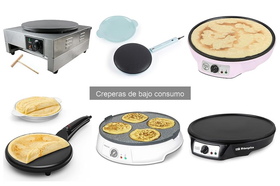 Guía de compra de creperas de bajo consumo para el hogar
