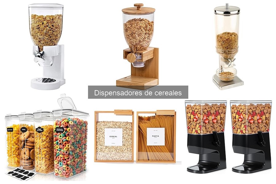 Guía de compra de dispensadores de cereales en casa