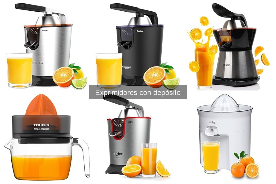 ** Guía de Compra de Exprimidores con Depósito para el Hogar