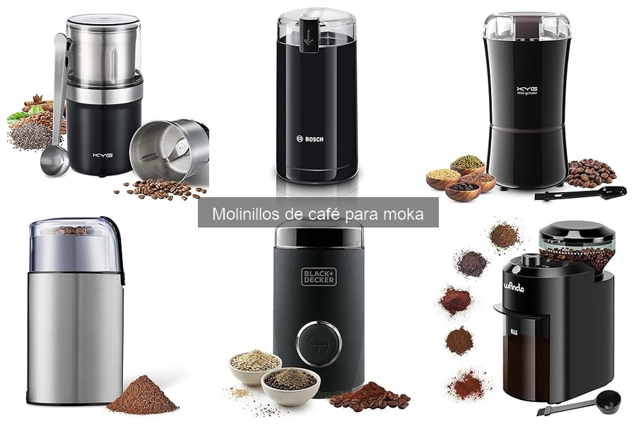 Guía de compra de molinillos de café para moka