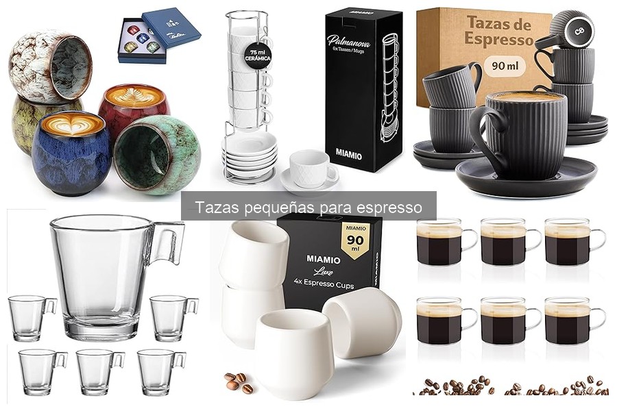 Guía de compra de tazas pequeñas para espresso