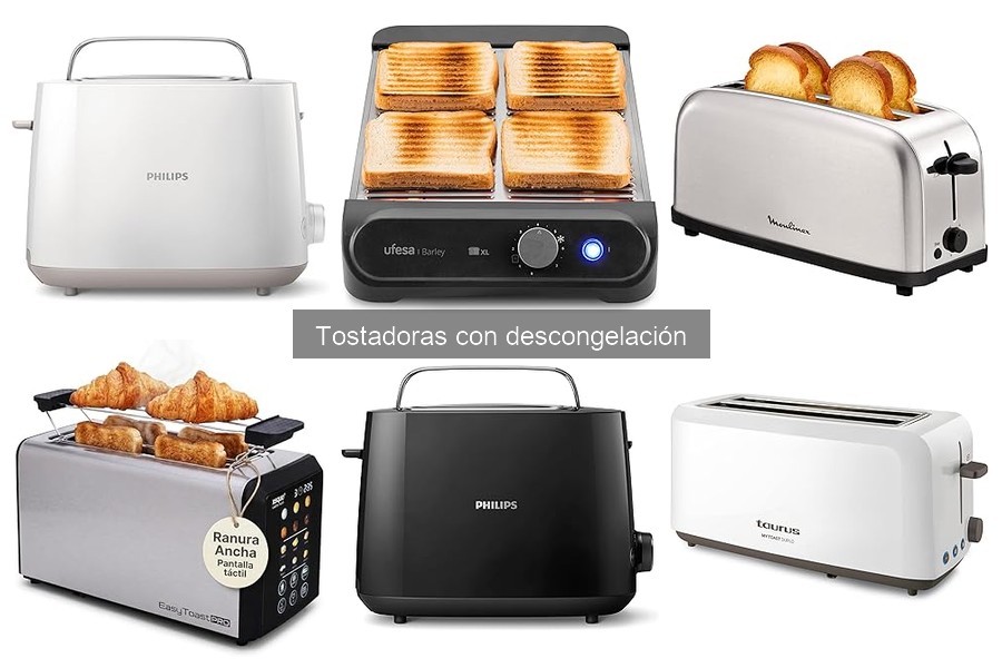 Guía de compra de tostadoras con descongelación