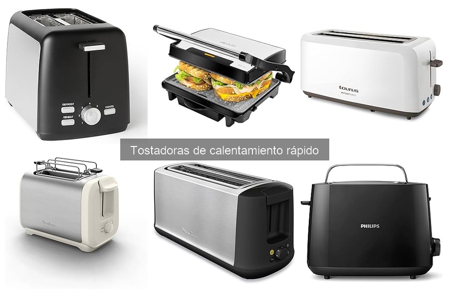 Guía de Compra de Tostadoras de Calentamiento Rápido