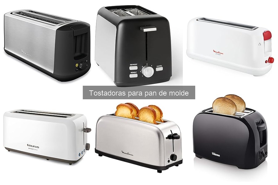 Guía de compra de tostadoras para pan de molde