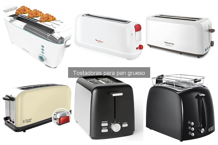 Guía de compra de tostadoras para pan grueso