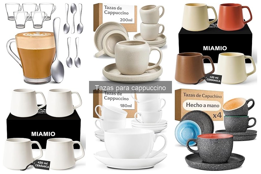 Guía de compra: Mejores tazas para cappuccino
