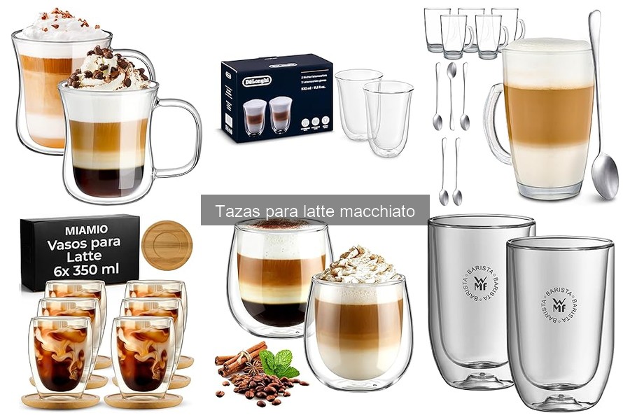 Guía de compra para tazas de latte macchiato