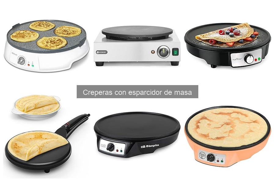 Guía para comprar una crepera con esparcidor de masa