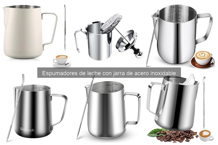 Guía para elegir espumadores de leche de acero inoxidable