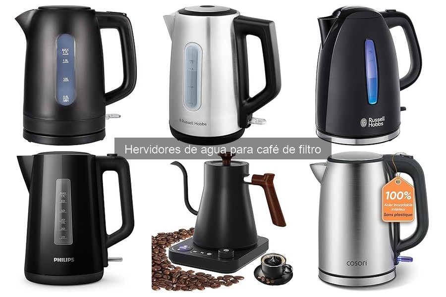 Guía para elegir hervidores de agua para café de filtro