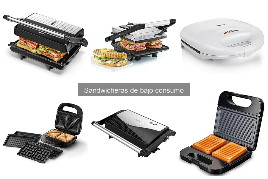 Guía para elegir la mejor sandwichera de bajo consumo