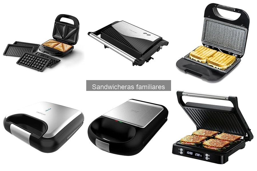 Guía para elegir la mejor sandwichera familiar en 2023